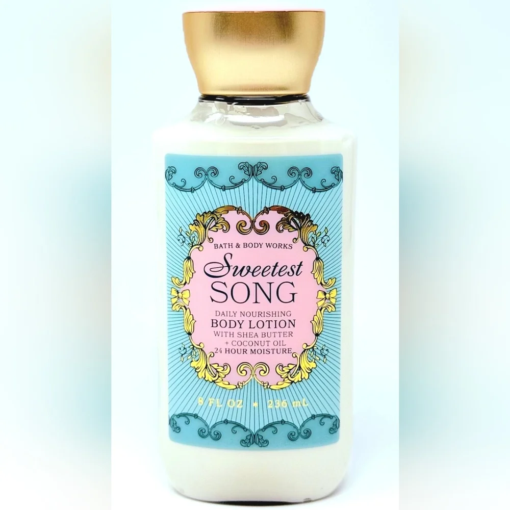 Bath Body Works Sweetest Song Body Lotion, Body Wash, & Body Cream 3pc Set NEW